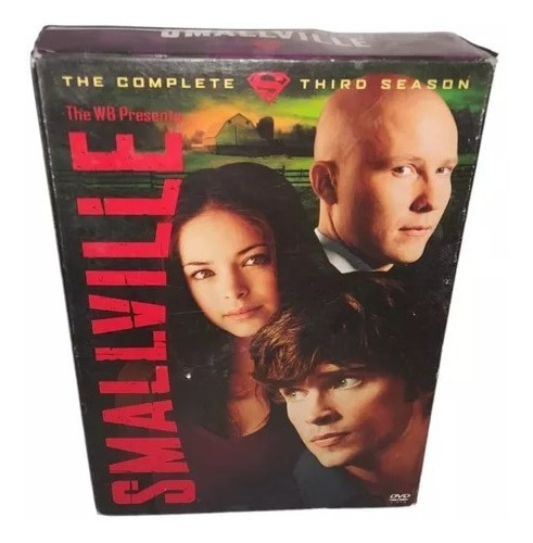 Smallville 3er Temporada Dvd 6 Discos Region 1 Y 4