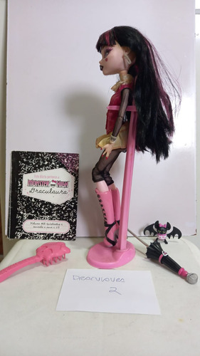 Monster High - Draculaura Wave 1 - Boneca Clássica Pack 2