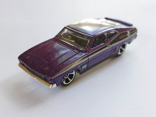 Hot Wheels Purple 73 Ford Falcon Xb Muscle Mania 2012 Car