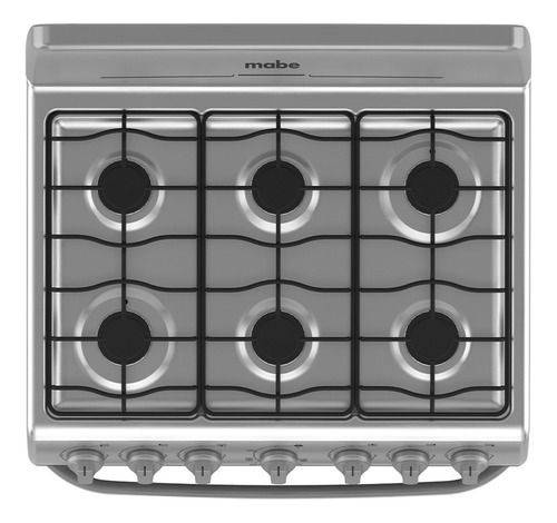 Estufa Piso 76 Cm Plata Mercury Mabe - Em7620bais2