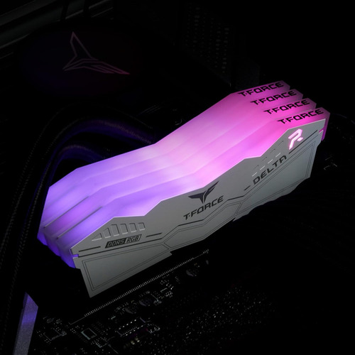 Kit Memori Ram Team Group Tf Ddr5 6400mhz 32gb 2x16gb Blanco