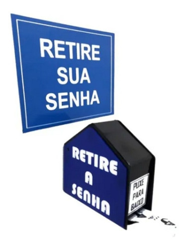 Dispensador De Senha Slaser  + Placa + Rolo Com 2000 Senhas