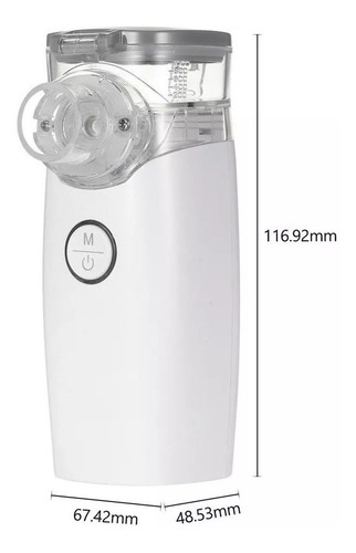 Nebulizador Maverick Ultrasónico Portatil Mesh Ne-m01l Blanco