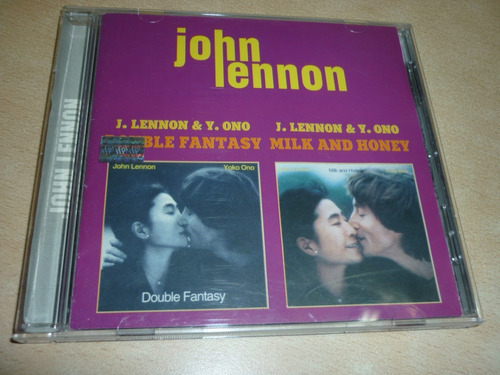John Lennon Double Fantasy / Milk And Honey Cd Ruso  