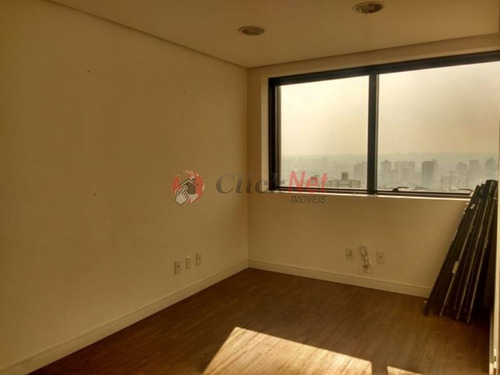 Imagem 23 de 30 de Sala Comercial Em Condomínio Com 146,50 M2 De Área Útil, 4 Wc´s, 4 Vagas No Bairro Paraíso, Santo André. - 3947