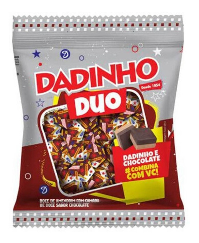 Dadinho Duo 600gr Doce Sabor