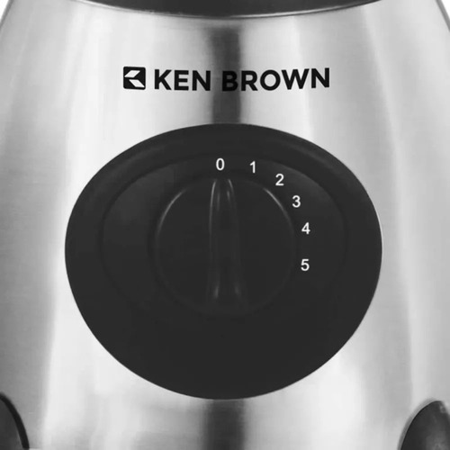 Licuadora Ken Brown KBL-600 1.5 L acero inoxidable con jarra de vidrio 220V - 240V