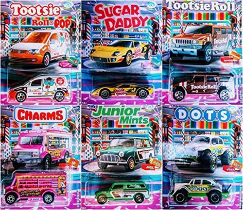 Juego De 6 Coches Para Niños Modelos Variados.marca  