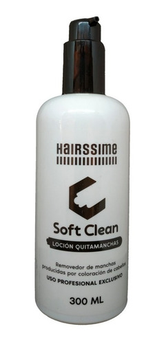 Loción Quitamanchas De Coloración Soft Clean Hairssime 300ml