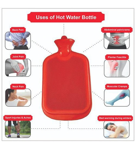 Bolsa Termica Agua Caliente Funda Para Dormir 2 L Calentador