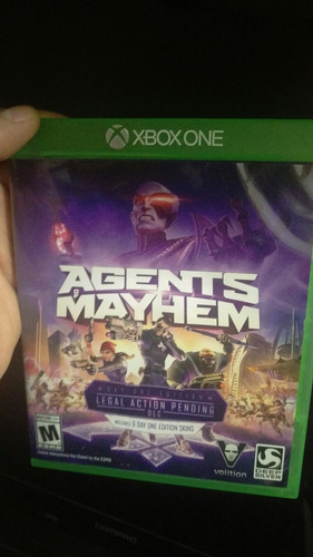 Xbox One Agents Mayhem Vendo Cambio