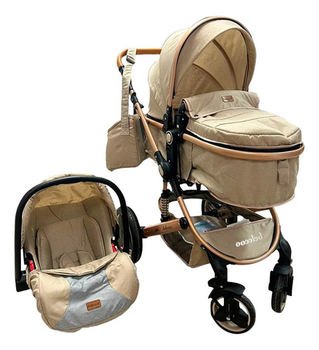 Coche De Bebe Europeo Con Portabebé Y Maleta