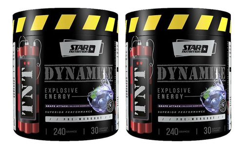 Tnt Dynamite Explosive Energy Star Nutrition 240 Gr X 2 Un