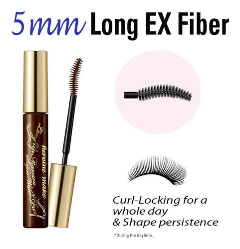 Máscara Heroine Make Kissme Long Up Brown Waterproof Wp 02