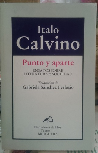 Punto Y Aparte - Italo Calvino&-.