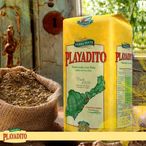 Yerba Mate Playadito Sin Tacc Libre De Gluten - Mejor Precio