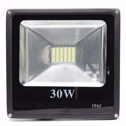 Reflector LED Narva Reflector LED 30W con luz blanco frío y carcasa negro 220V