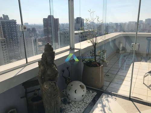 Imagem 8 de 22 de Cobertura 172 Metros, 3 Dormitórios Sendo 1 Suíte, 3 Vagas, Com Espaço Gourmet Completo, Com Jacuzi, Lazer Completo No Centro De São Bernardo! - Co0040