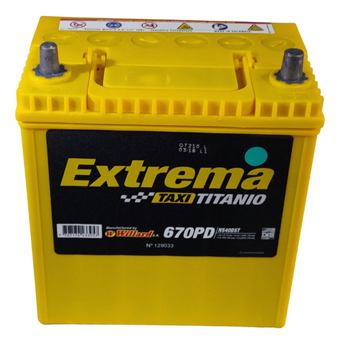 Bateria Para Matiz 2005 Ext Ns40