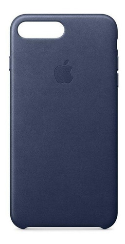 Funda para iPhone 8 Plus/7 Plus, azul, piel - Apple