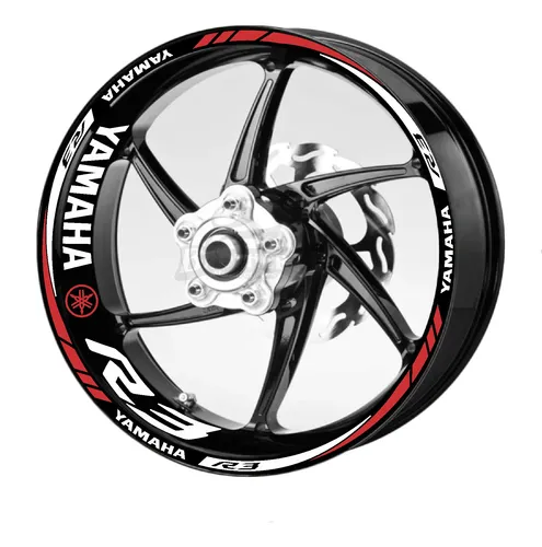 comprar Kit De Stickers Calcomanías Para Rines Yamaha R3 M3