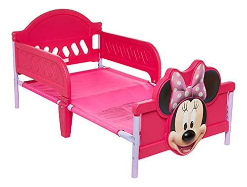 Cama Infantil Delta Children 3d-footboard, Disney Minnie Mou