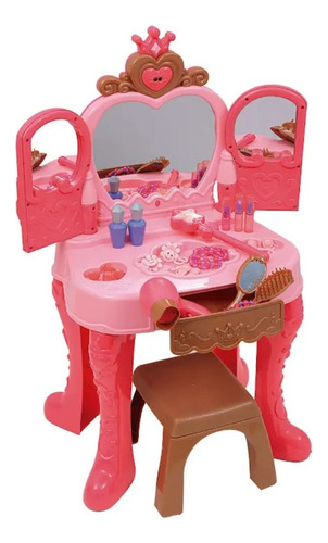 Penteadeira Magica Princesa Eletrônica Luz Musica Zippy Toys