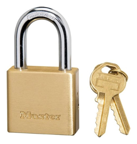 Candado Master Lock 575dpf Latón Macizo Ancho De 112 Pulgada