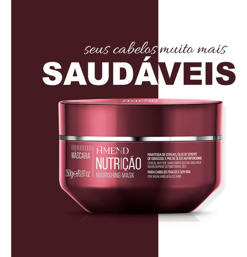 Máscara Capilar Amend Nutrição 250g