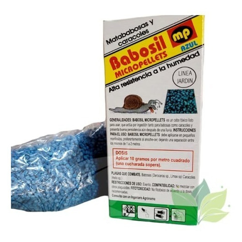 Mata Babosas Y Carac. Micro Pellets Babosil- Pack X 15 U