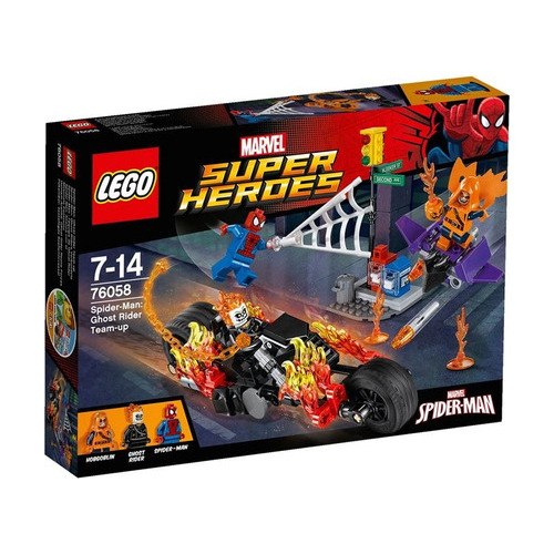 Lego Marvel Super Heroes Spiderman Y Ghost Rider Original