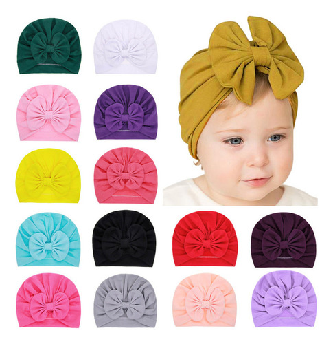 6 Piezas Gorro Bebé Recién Nacido Con Turbante, La