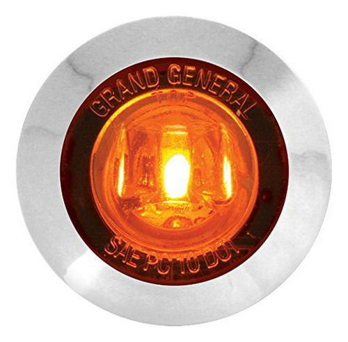 Gg Gran General ******* Función Dual Mini Luz Led Con Chrome