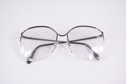 Marco Lentes Óptico Silhouette M6014 Oversized Cats Silver M