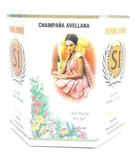 Henna Hindú Champaña Avellana - g a $311