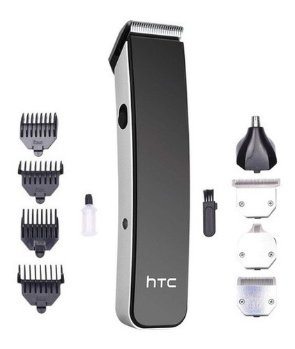 Maquina Corte Cabello Afeitador Patillera Todo 1 Htc Recarga