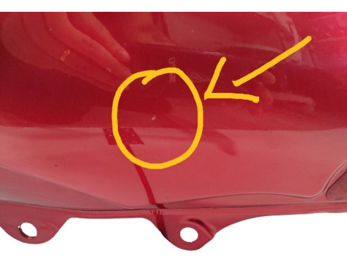 Tanque De Combustivel Fazer 150 Vermelho Original