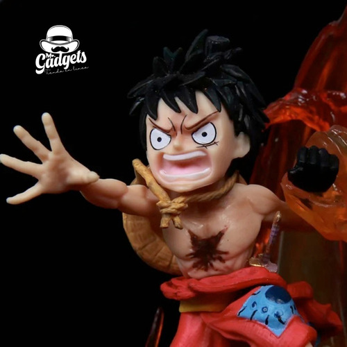 Monkey D. Luffy Gear 2 Wano Kimono One Piece Figura Acción