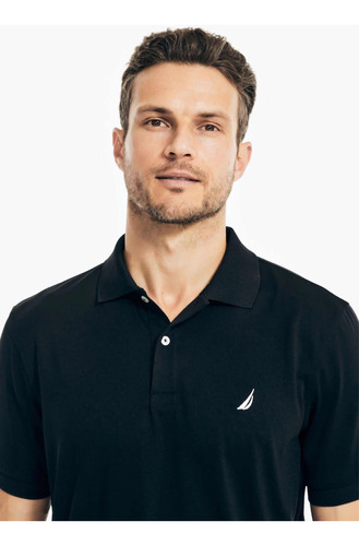 Polo Náutica Navtech Negra Performance Hombre