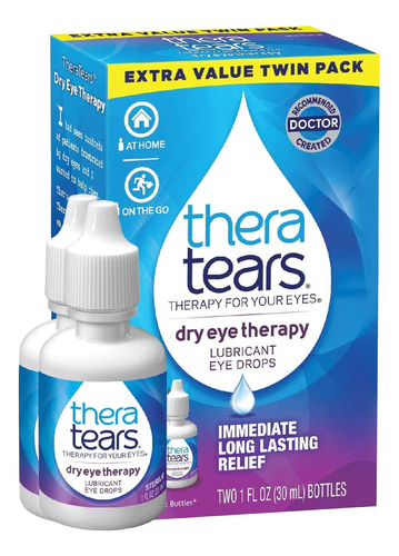 Theratears Terapia Para Ojos Secos - Gotas Lubricantes Para