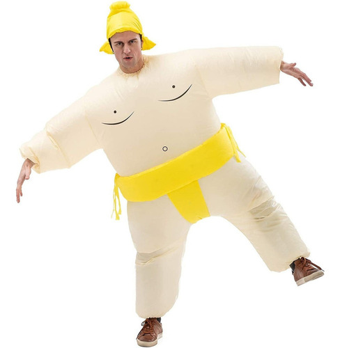 Disfraz Inflable Luchador De Sumo Fiesta Halloween