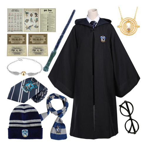 15 Piezas De Ropa De Cosplay De Harry Potter+kit De Accesori
