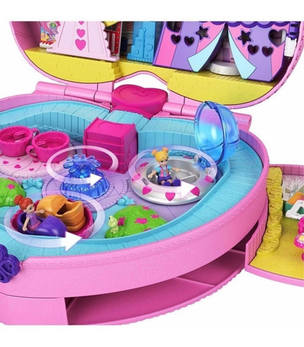 Polly Pocket Mochila Aventura Parque De Diversiones