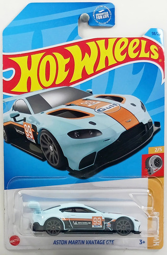 Hotwheels Carro Aston Martin Vantage Gte + Obsequio 