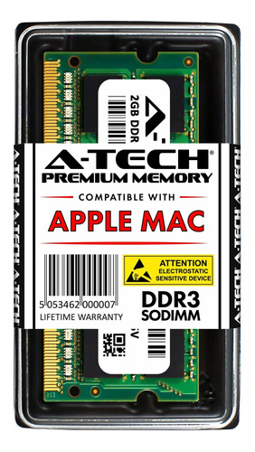 Memoria Ram 2gb Ddr3 1066mhz Pc3-8500 Sodimm A-tech