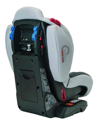 Autoasiento para carro Evenflo Bari gris claro y gris oscuro