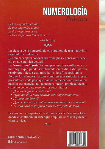Numerologia Practica - Hara - Kier - Libro