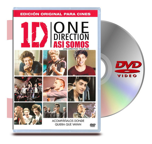 Dvd One Direction This Is Us: Asi Somos