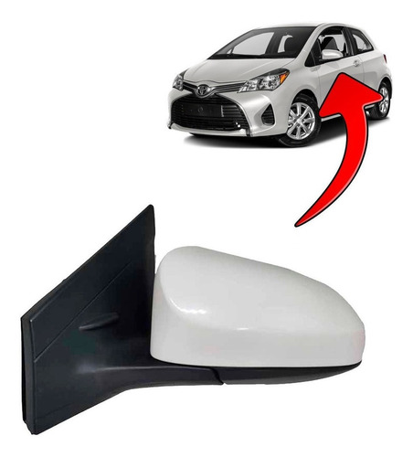 Espejo Izq Elect Con Blinker Para Toyota Yaris 2014 2020 