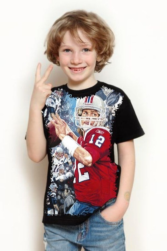 Camiseta Criança Frete Grátis Super Bowl Nfl